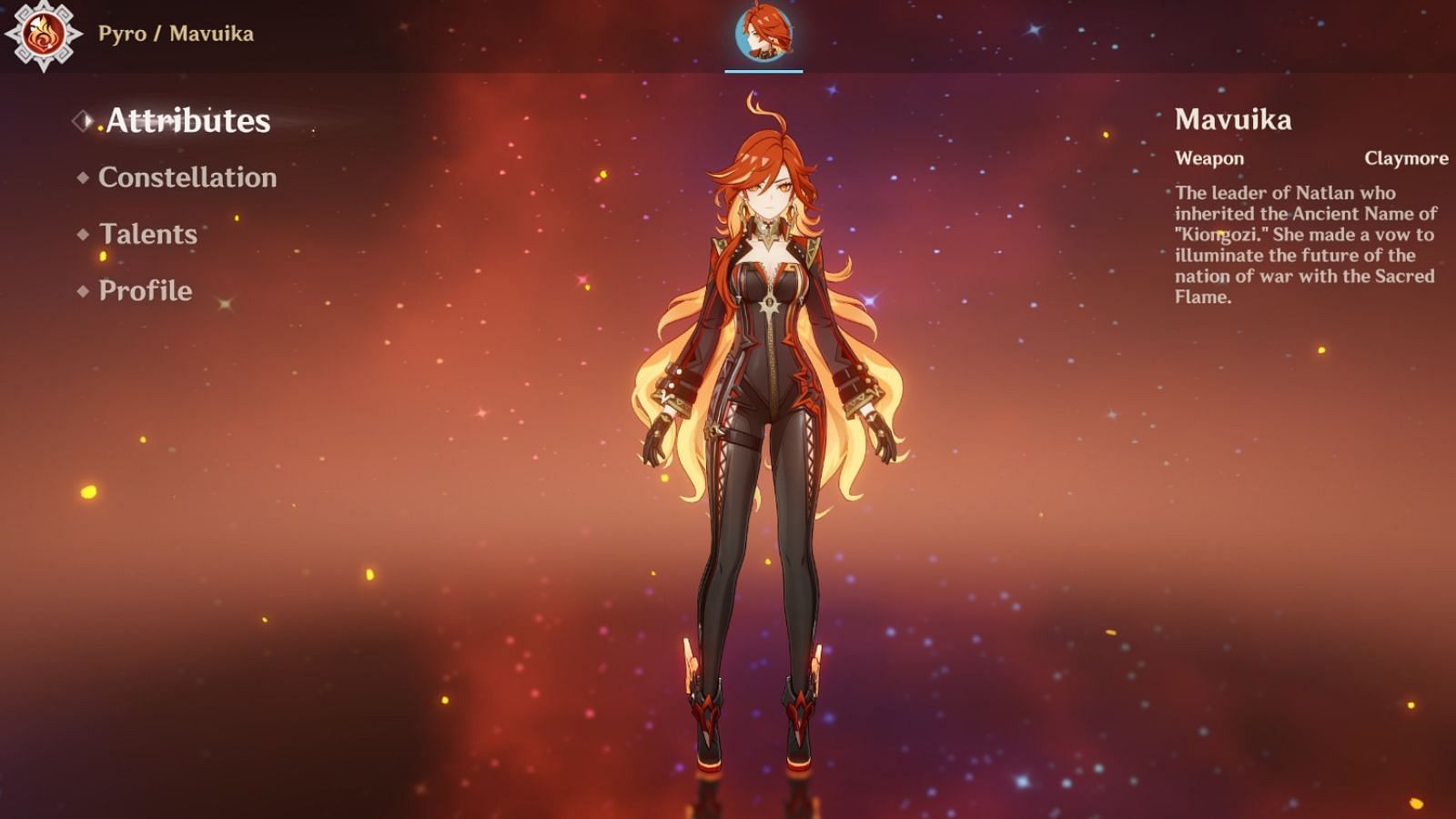 Mavuika in-game (Image via HoYoverse)